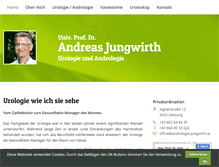 Tablet Screenshot of andrologie-jungwirth.at